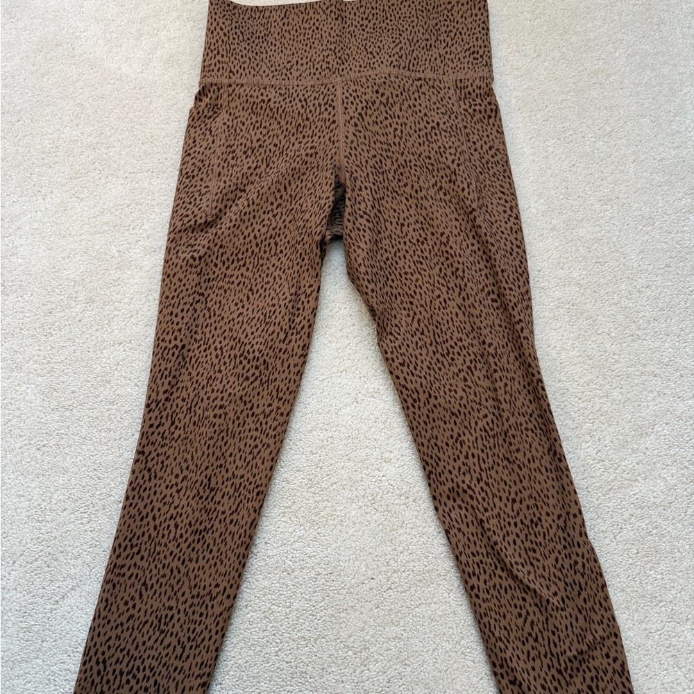 Athleta Leopard Print Leggings